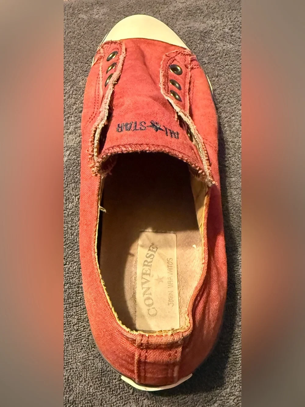 Converse + John Varvatos Vintage A01165 | Biking Red | Men’s Size 12